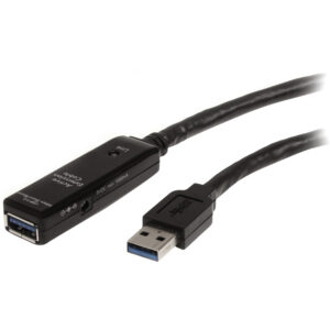 startech 3m usb 3.0 (5gbps) active extension cable m/f