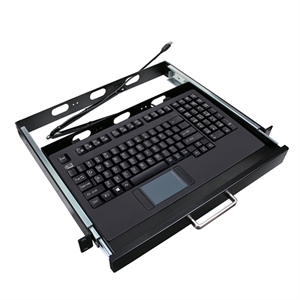 adesso touchpad keyboard with rackmount