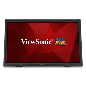 viewsonic td2423d 24" 1080p 10 point multi ir touch monitor with hdmi, vga, and dp