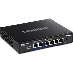 trendnet 6 port 10g switch, 4 x 2.5g rj 45 base t ports, teg s762