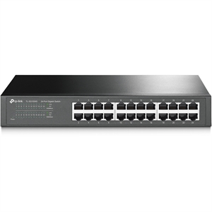 tp link tl sg1024s 24 port gigabit desktop/rackmount ethernet switch