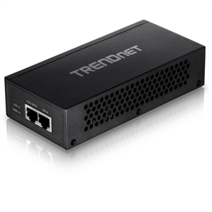 trendnet gigabit poe++ injector, supplies poe (15.4w), poe+ (30w)