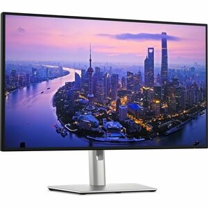dell ultrasharp u2725qe 27" class 4k uhd led monitor 16:9 black, silver