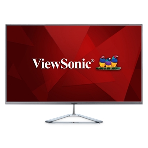 viewsonic vx3276 mhd 32 inch 1080p widescreen ips monitor with ultra thin bezels, screen split capability hdmi and displayport